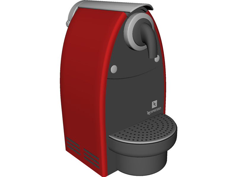 cafetiere nespresso 3d