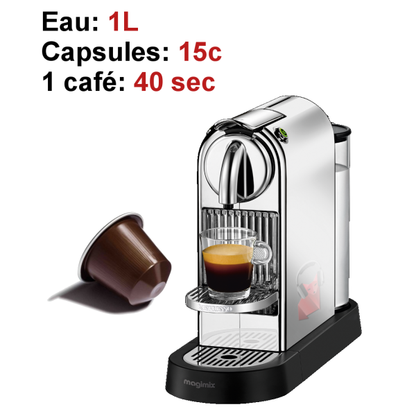 cafetiere nespresso a capsules