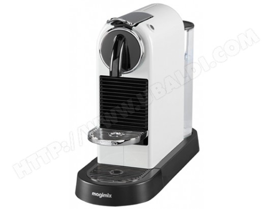 cafetiere nespresso blanc