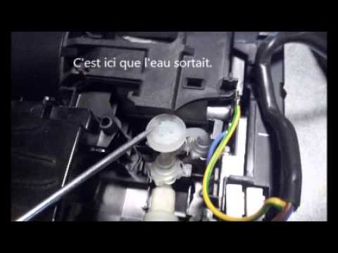 cafetiere nespresso fuite
