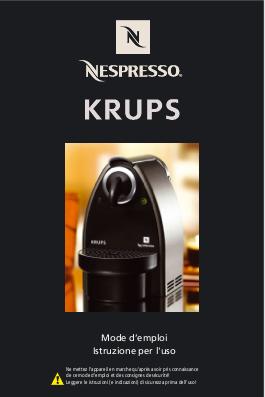 cafetiere nespresso krups qui clignote