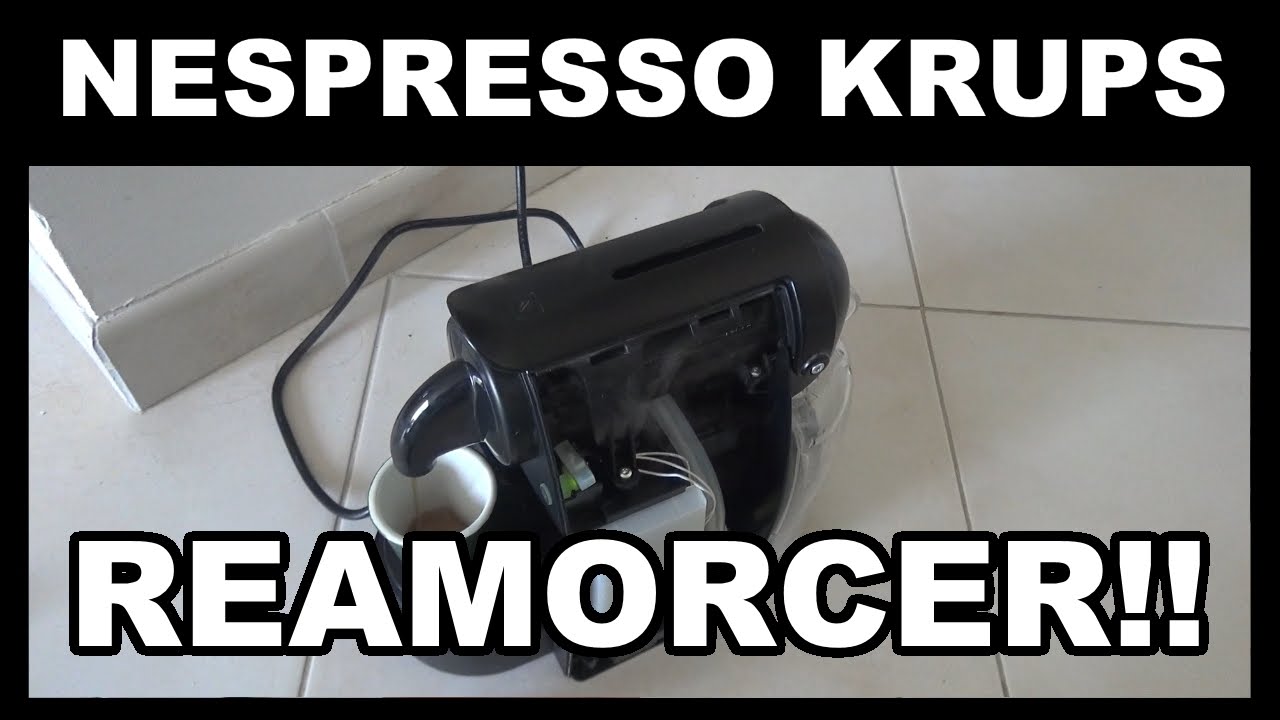 cafetiere nespresso krups qui ne coule plus