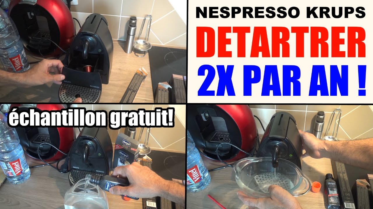 cafetiere nespresso krups qui ne coule plus