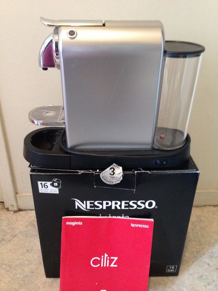 cafetiere nespresso occasion