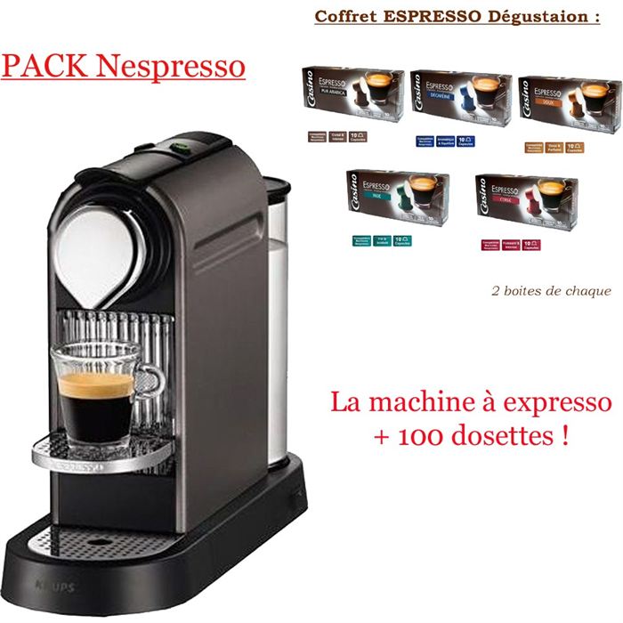 cafetiere nespresso offre