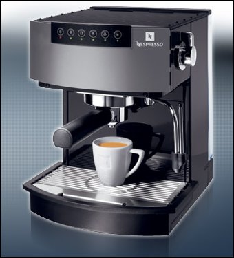 cafetiere nespresso restee allumee