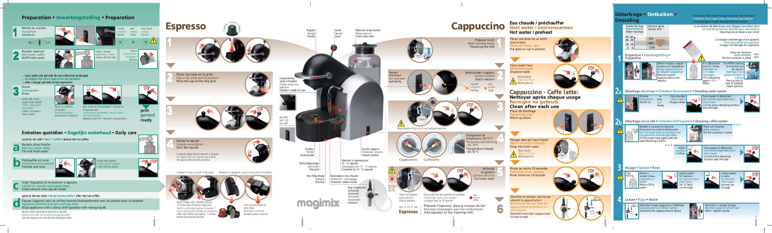 cafetiere nespresso siemens mode emploi