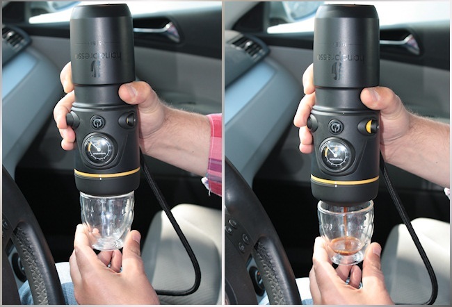 cafetiere nespresso sur allume cigare