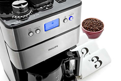 cafetiere philips hd7740 00 avec moulin