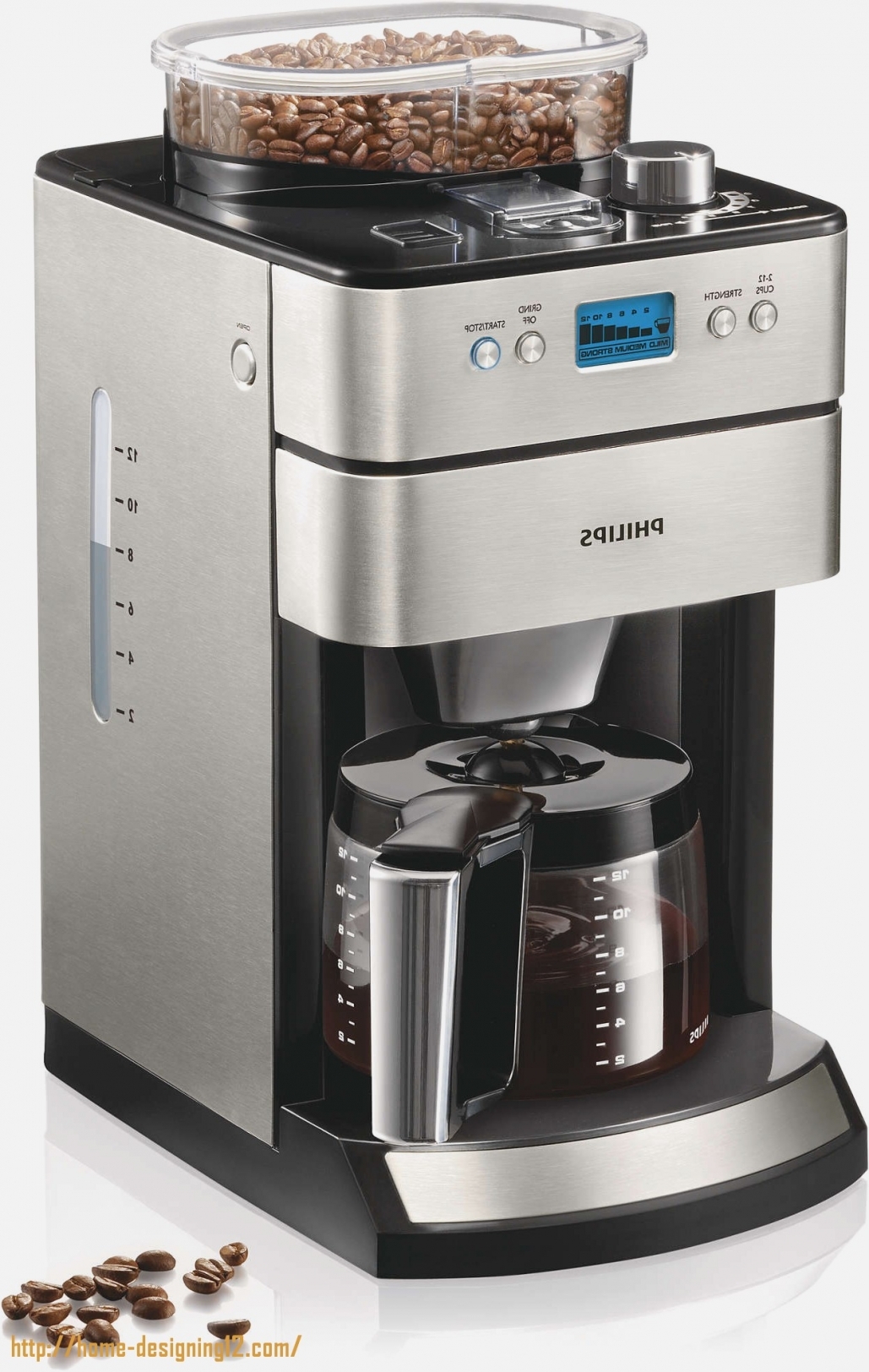 cafetiere qui moud le cafe