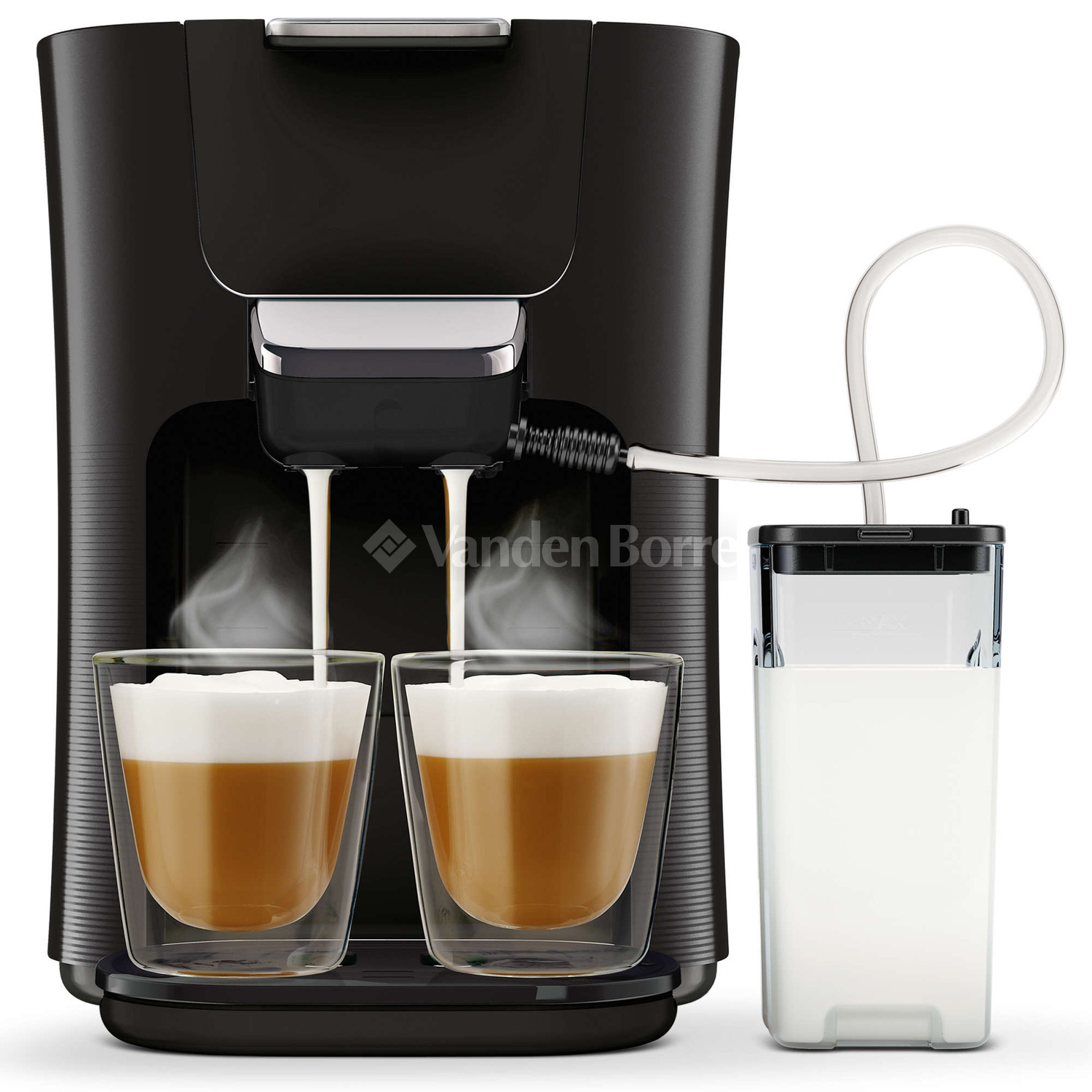 cafetiere senseo avec reservoir lait