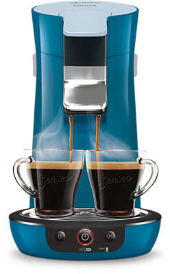 cafetiere senseo bleu canard