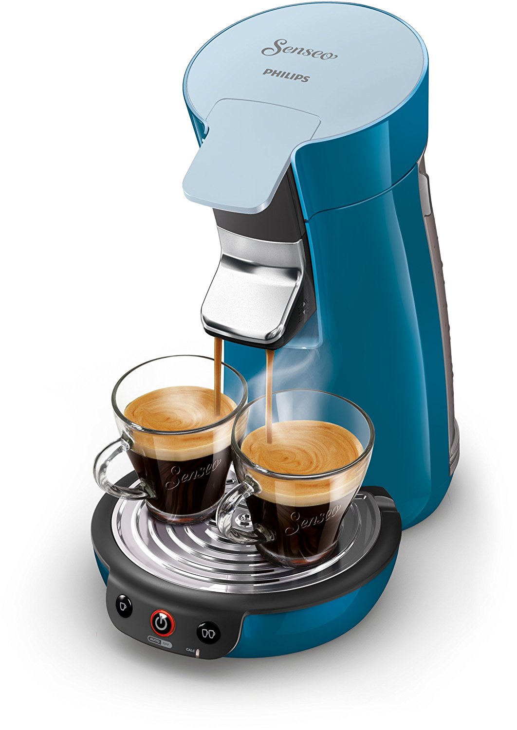 cafetiere senseo bleu canard