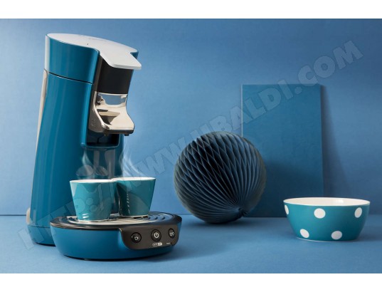 cafetiere senseo bleu canard