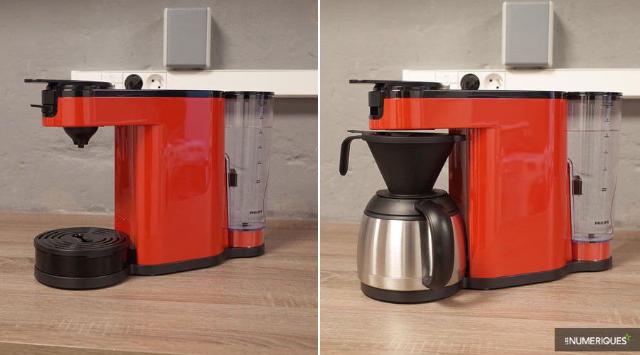 cafetiere senseo double fonction