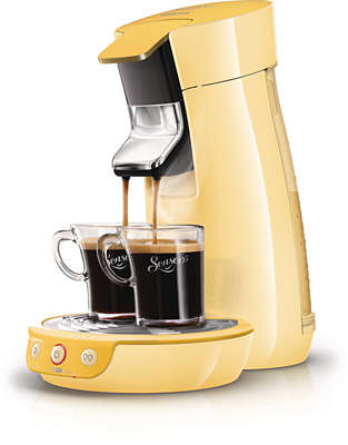 cafetiere senseo jaune