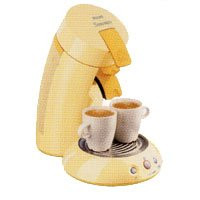 cafetiere senseo jaune
