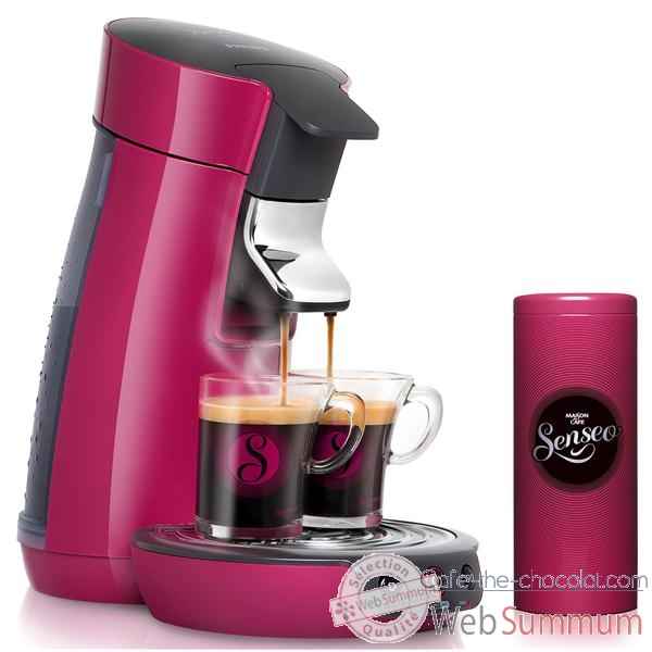 cafetiere senseo mauve