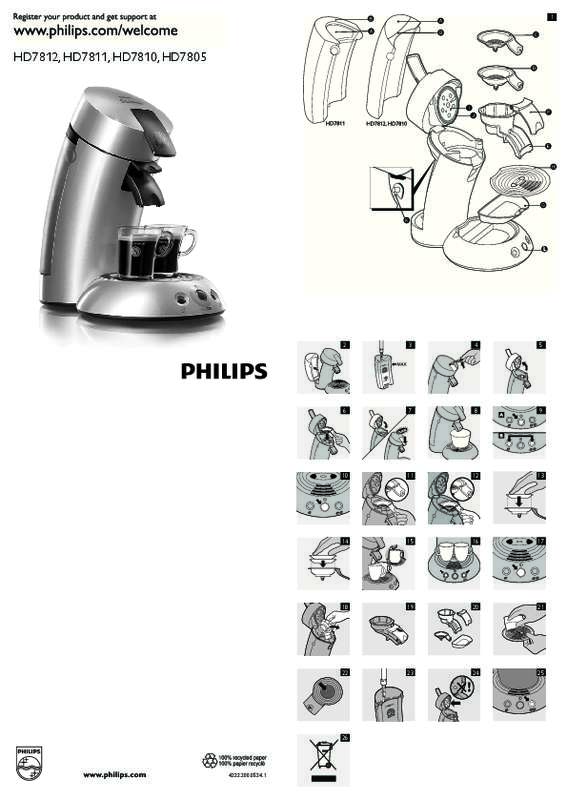cafetiere senseo mode emploi