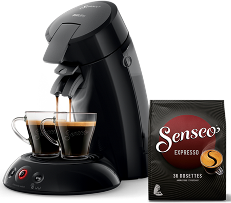 cafetiere senseo odeur plastique