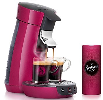 cafetiere senseo rose framboise