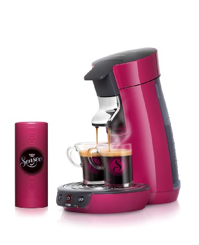 cafetiere senseo rose framboise
