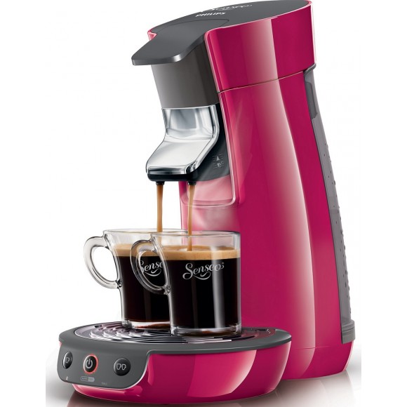 cafetiere senseo rose framboise