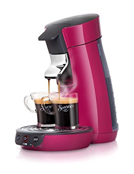 cafetiere senseo rose framboise