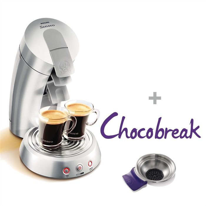 cafetiere senseo viva argent