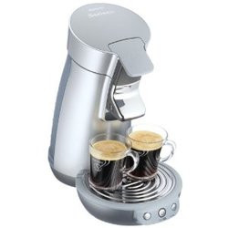 cafetiere senseo viva argent