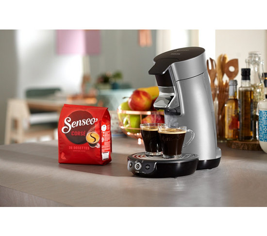 cafetiere senseo viva argent