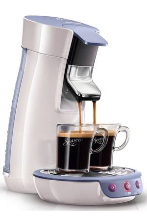 cafetiere senseo viva argent