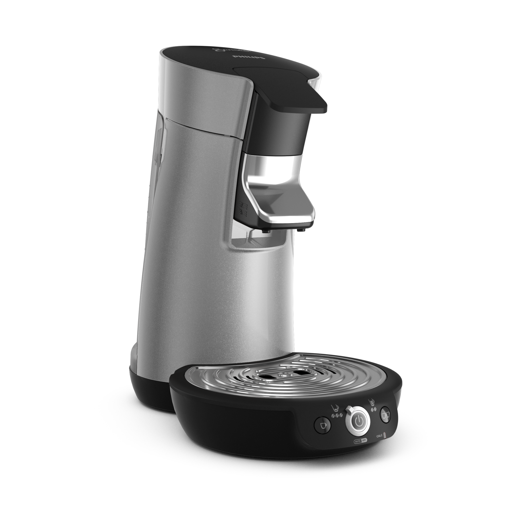 cafetiere senseo viva argent