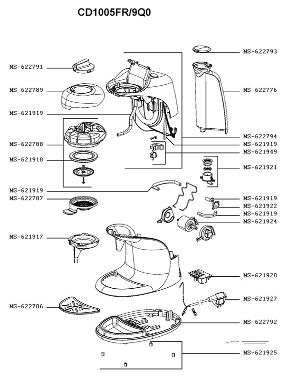 cafetiere senseo vue eclatee