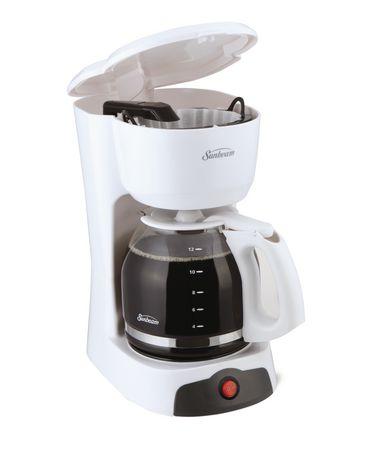 cafetiere sunbeam 8 tasses