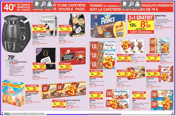 cafetiere tassimo a carrefour