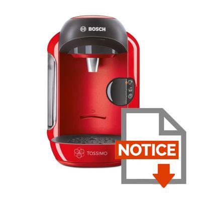 cafetiere tassimo bosch mode d'emploi