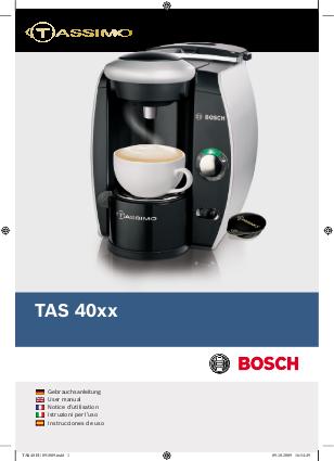 cafetiere tassimo bosch qui fuit