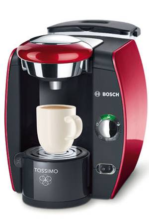 cafetiere tassimo bosch tas4213 - rouge