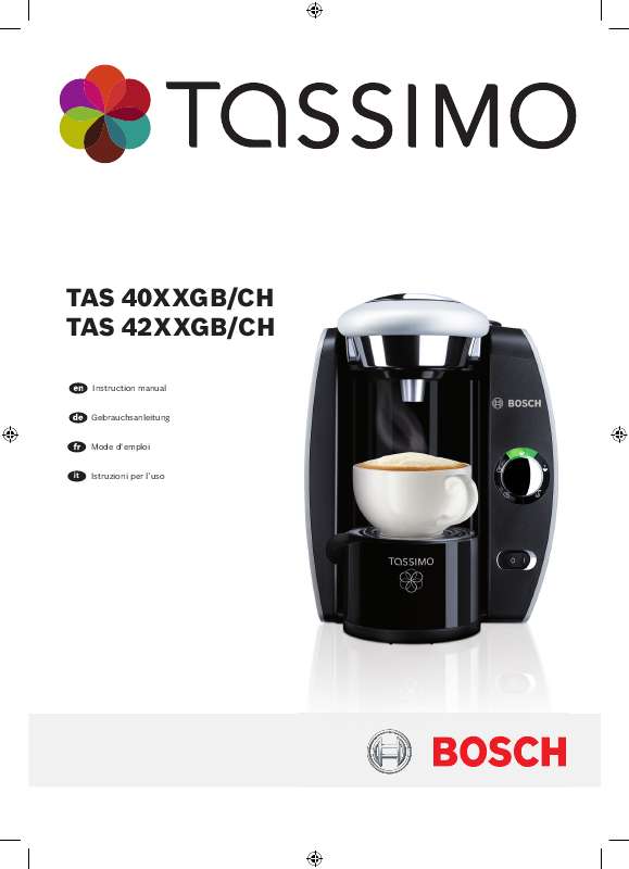 cafetiere tassimo clignote