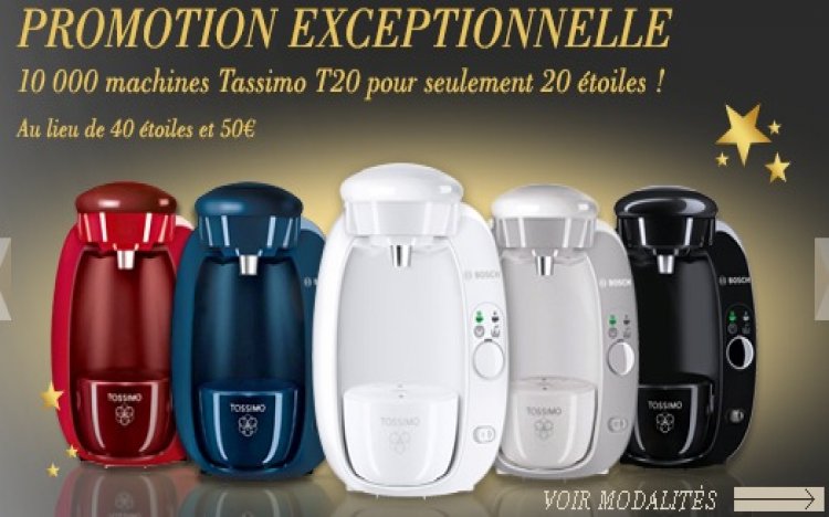 cafetiere tassimo gratuite