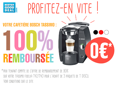 cafetiere tassimo gratuite