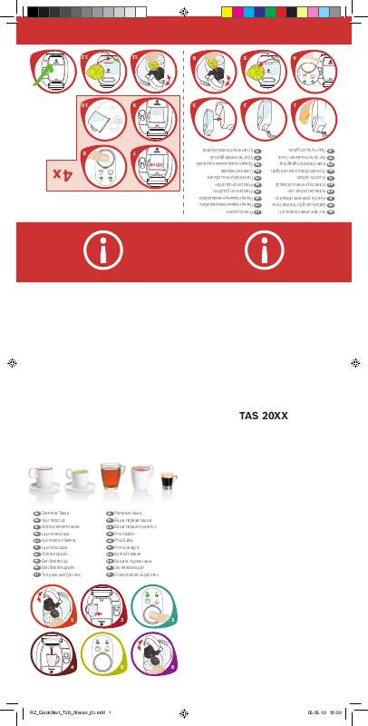 cafetiere tassimo lumiere rouge