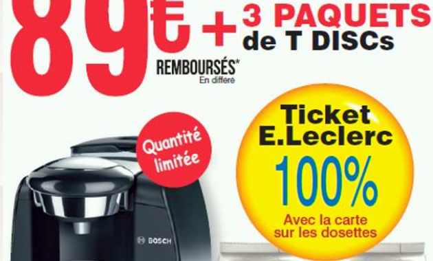 cafetiere tassimo promo carrefour