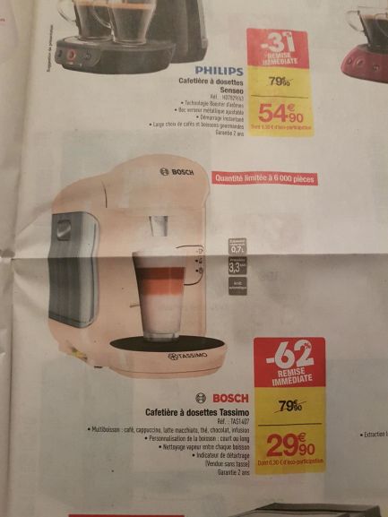 cafetiere tassimo tas1407